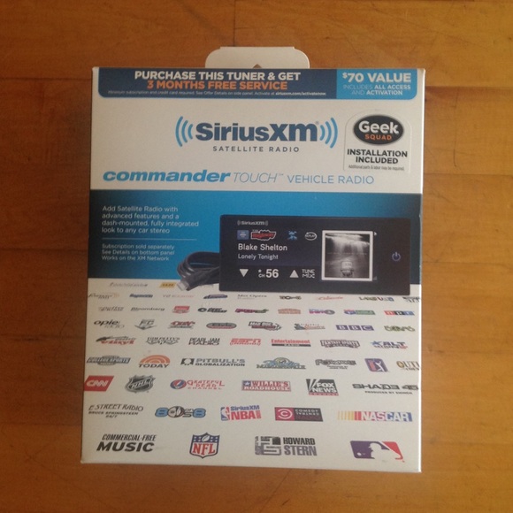 SiriusXM Commander Touch Satellite Radio Tuner w/ Touchscreen Controller SXVCT1 - Picture 3 of 12